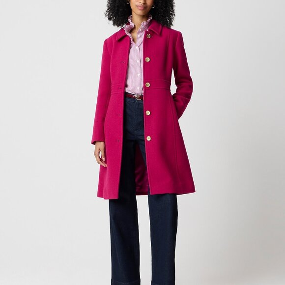 J. Crew Petite wool-blend lady day coat $378 - Picture 2 of 7